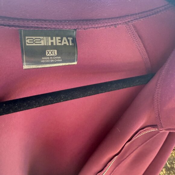 32 Degree Heat Purple Zip Front Jacket Athletic Wear Women's XXL NWT - Picture 14 of 14